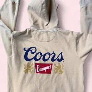Urban Outfitters Butter yellow Coors hoodie